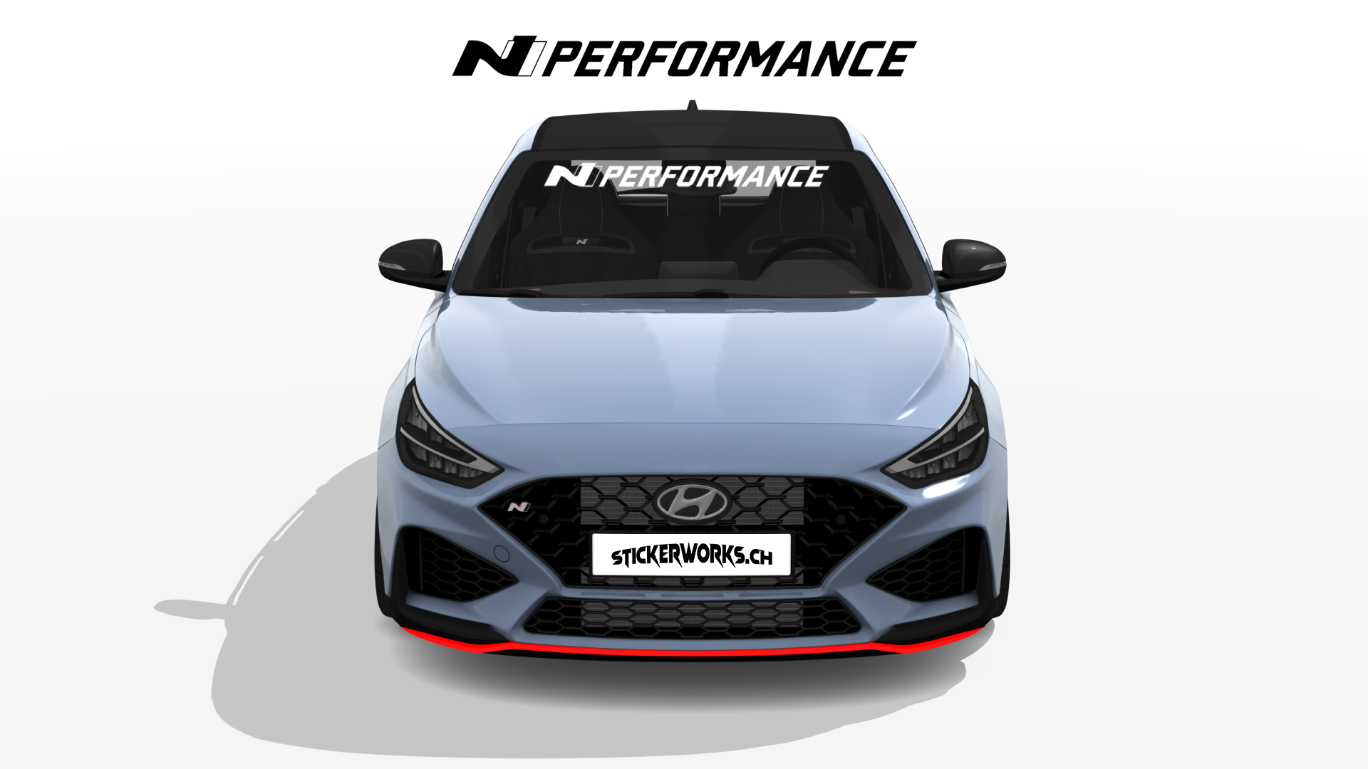 N Performance Windshield Banner