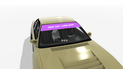 Custom Window Banner